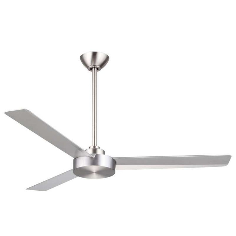 Ceiling Lighting * | Promo Minka Aire Roto 52 In. Indoor Ceiling Fan In Brushed Aluminum