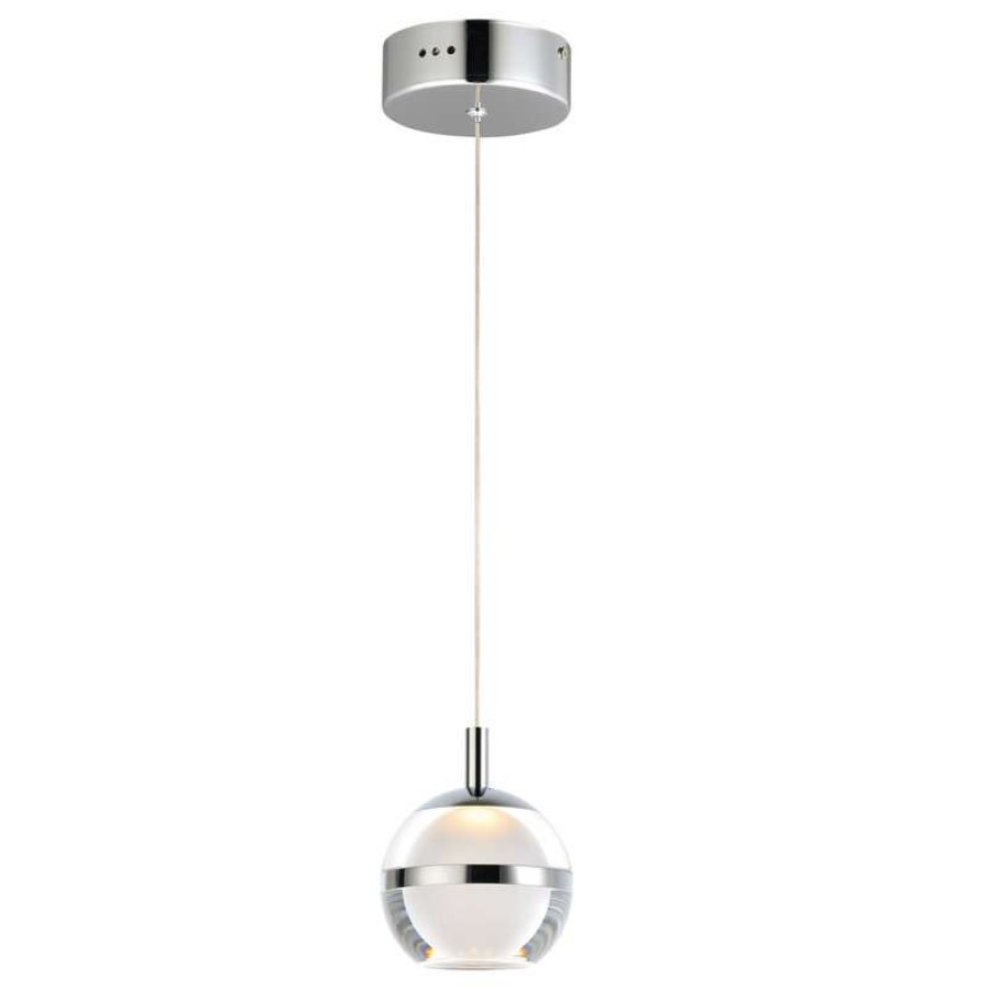 Ceiling Lighting * | Best Sale Et2 Contemporary Lighting Swank Led 1-Light Pendant