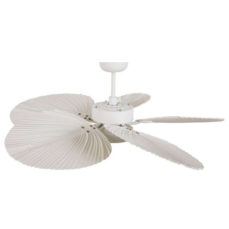 Ceiling Lighting * | New Beacon Lighting Lucci Air Bali 52 Dc Ceiling Fan With Light, Antique White