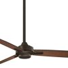 Ceiling Lighting * | Promo Minka Aire Minka-Aire Rudolph Ceiling Fan, Oil Rubbed Bronze