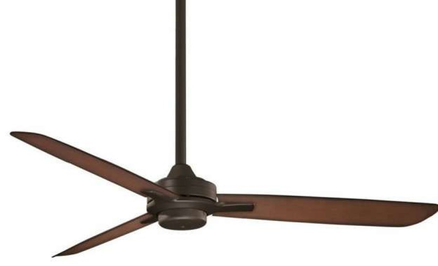 Ceiling Lighting * | Promo Minka Aire Minka-Aire Rudolph Ceiling Fan, Oil Rubbed Bronze