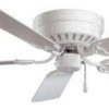 Ceiling Lighting * | Best Reviews Of Minka Aire Flush Mount Ceiling Fan By Minka-Aire F565-Wh In White Finish