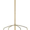 Ceiling Lighting * | Top 10 Trade Winds Lighting 3-Light Pendant Light In Natural Brass