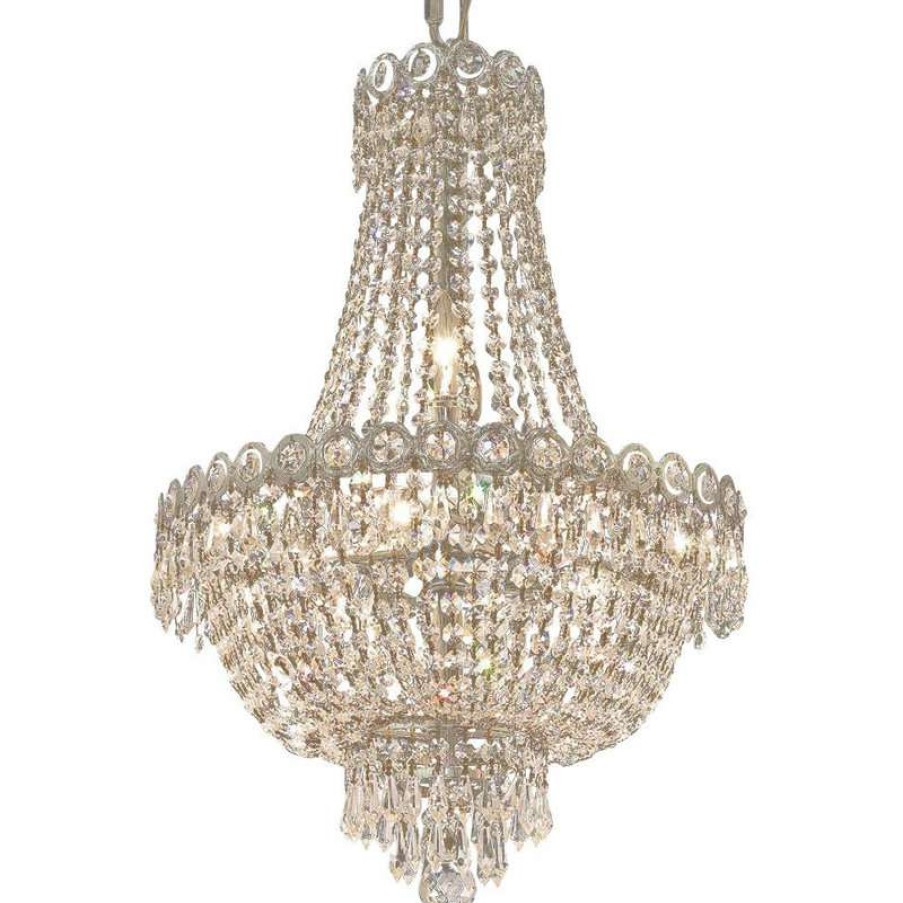 Ceiling Lighting * | Buy Elegant Furniture & Lighting 1900 Century Collection Hanging Fixture, Royal Cut