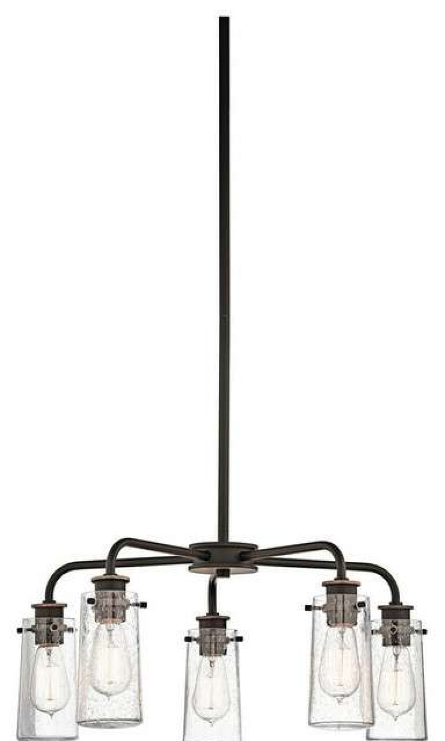 Ceiling Lighting * | Promo Kichler Chandelier 5-Light, Olde Bronze