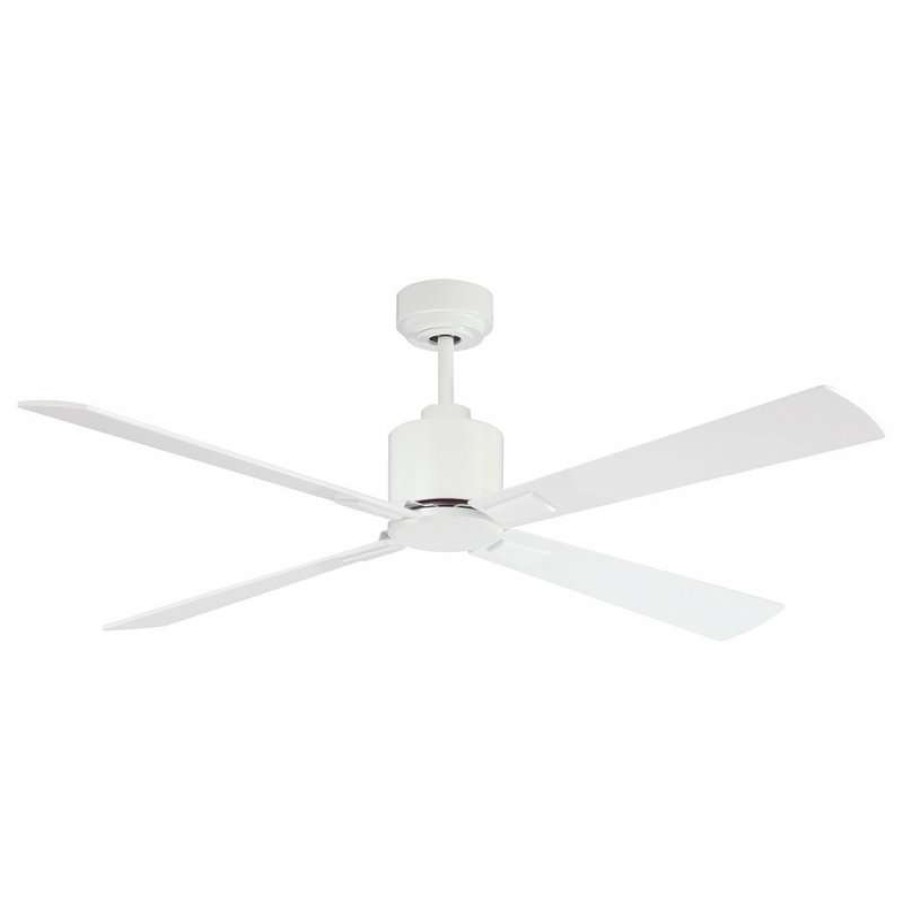 Ceiling Lighting * | Brand New Beacon Lighting Lucci Air Climate 52 Dc Ceiling Fan, White