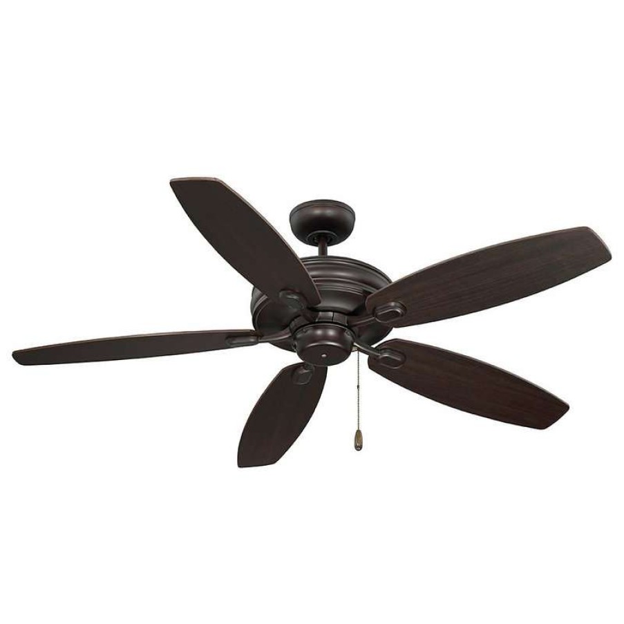 Ceiling Lighting * | Cheap Savoy House Kentwood 5-Blade Ceiling Fan, English Bronze