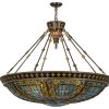 Ceiling Lighting * | Best Deal Meyda Lighting 45W Fleur-De-Lis Inverted Pendant