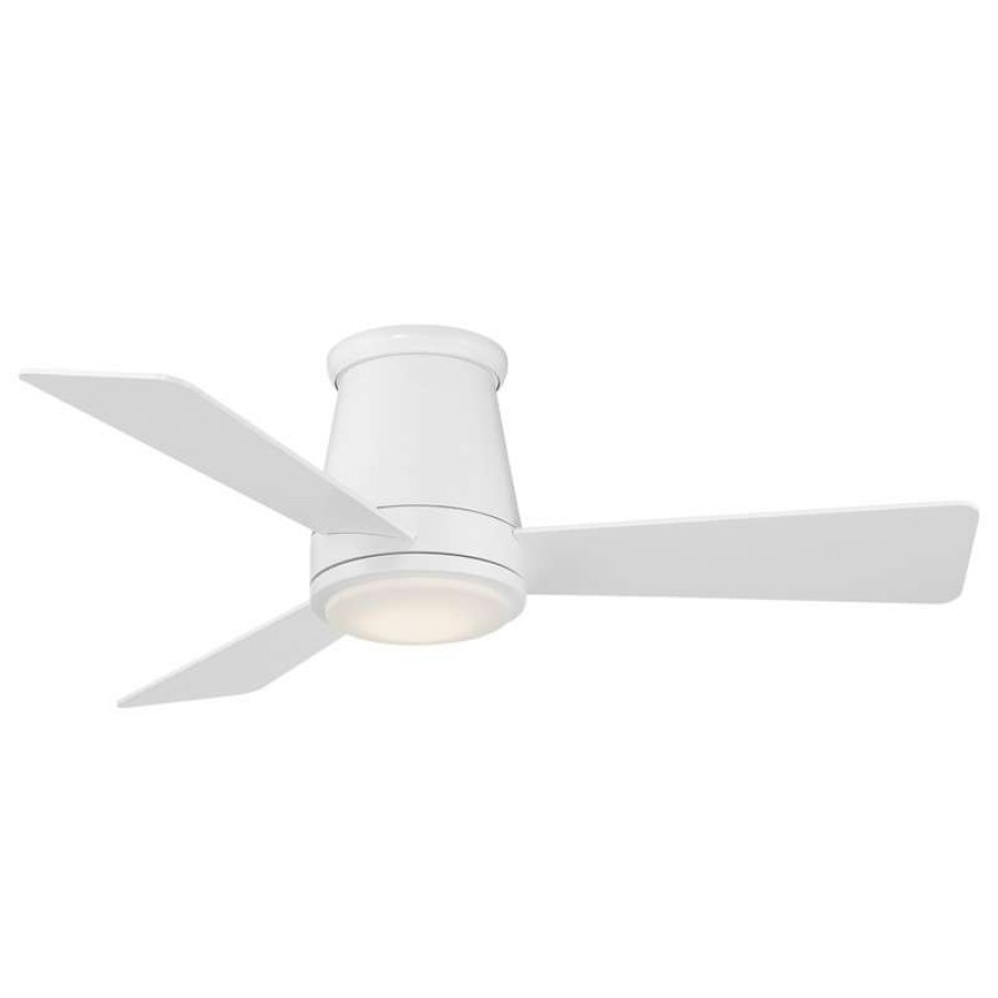 Ceiling Lighting * | Discount Wac Lighting Hug 1 Light 44 Indoor Ceiling Fan, Matte White