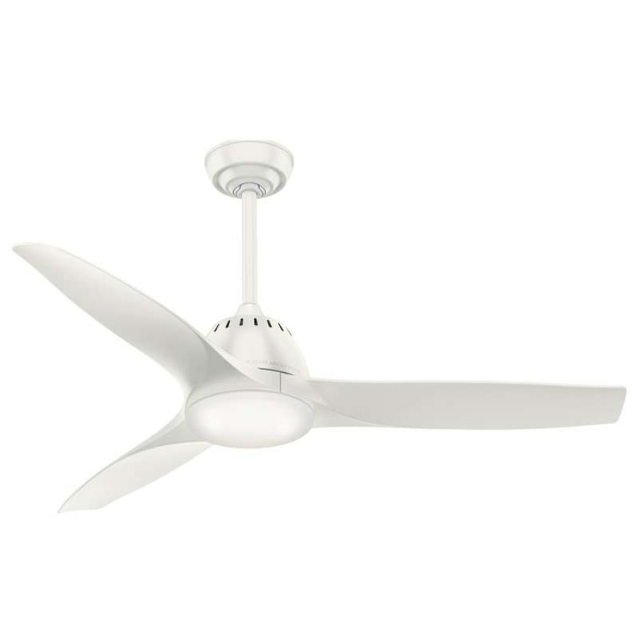 Ceiling Lighting * | Deals Casablanca Fan Company Casablanca Wisp 52 Indoor Led Ceiling Fan 59284 Fresh White