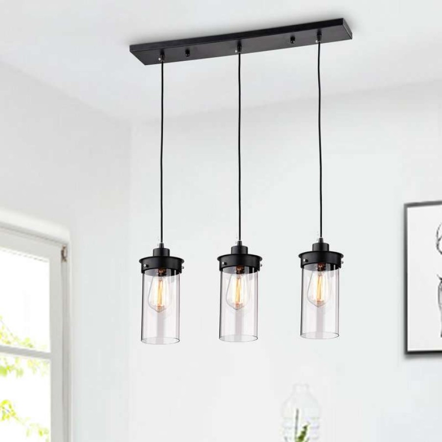 Kitchen & Cabinet Lighting * | Outlet Greenville Signature Eden 3-Light Kitchen Island Pendant