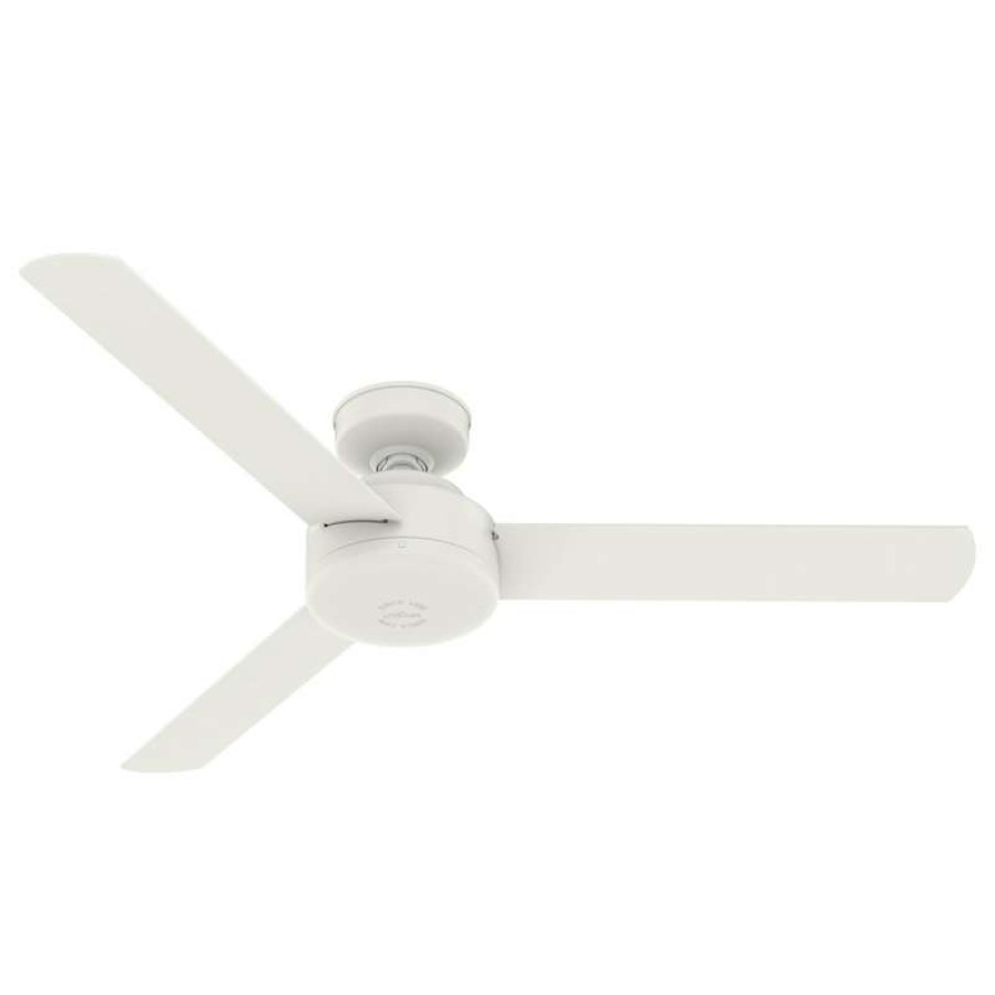 Ceiling Lighting * | Discount Hunter Fan Company Hunter 52 Matte White Presto Ceiling Fan With Wall Control