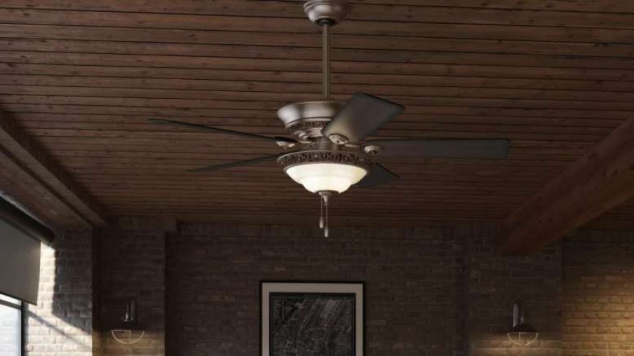 Ceiling Lighting * | Best Deal Hunter Fan Company Hunter Italian Countryside 52 3-Lt Ceiling Fan 53200 P.A. Cocoa