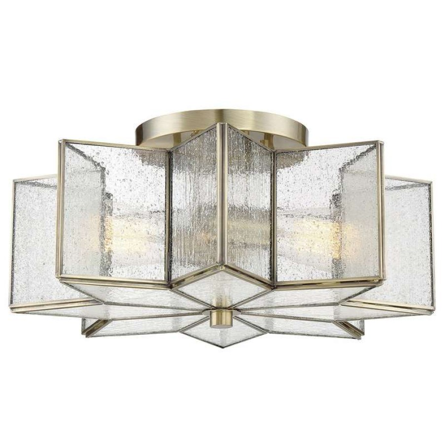 Ceiling Lighting * | Discount Helmsman Lighting Works 2-Light Semi-Flush Mount