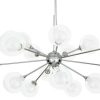 Ceiling Lighting * | Wholesale Nuevo Yves Clear Glass Pendant Lighting