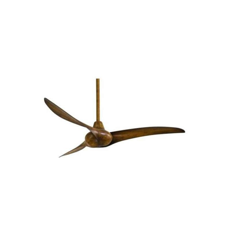 Ceiling Lighting * | Brand New Minka Aire Ceiling Fan Distressed Koa With Not Applicable Glass