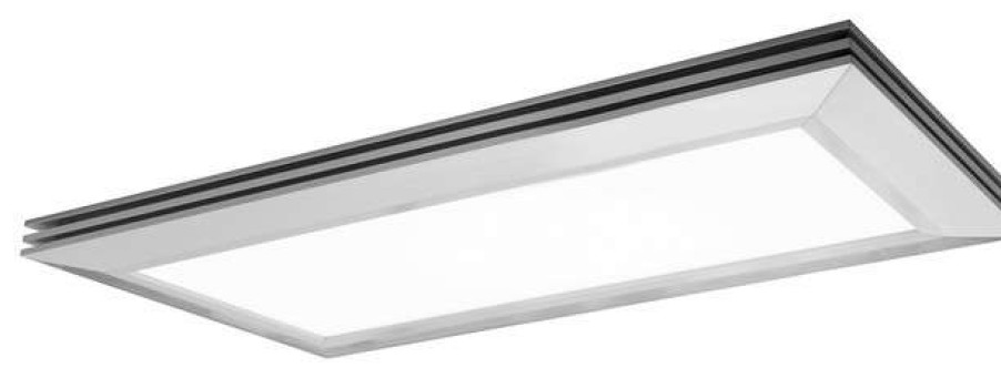 Ceiling Lighting * | Promo Afx, Inc. Sloane Led Rectangular Surface Mount, Satin Nickel